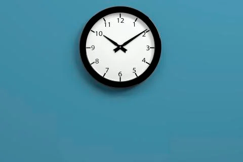 Wall Clock Stock Illustration