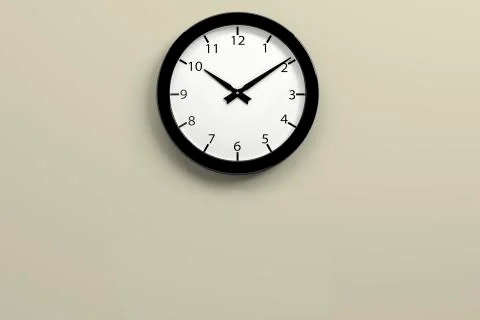Wall Clock Stock Illustration