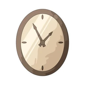 Wall Clock illustration Stock Illustration