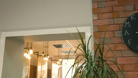 Wall clock in the Office Stock Footage 81627973