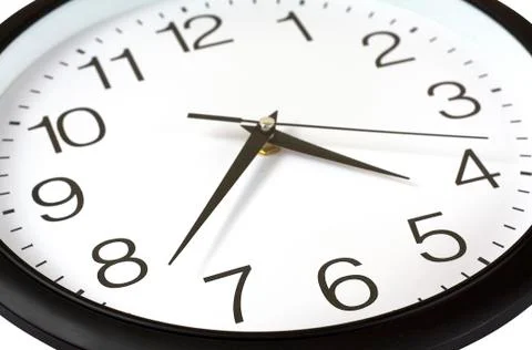 Wall clock Stock Photos
