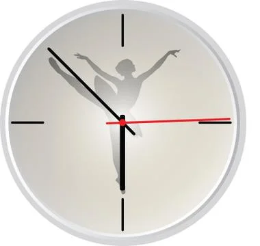 Wall clock. Stock Photos