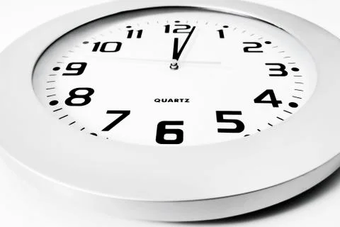 Wall clock Stock Photos