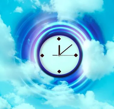 Wall clock Stock Photos