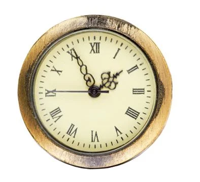 Wall clock Foto stock