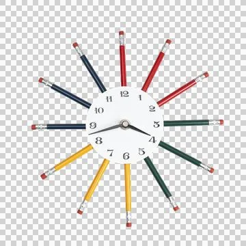 A wall clock Stock Photos