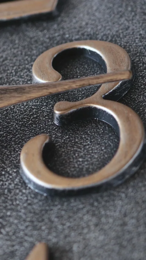 Wall Clock. Three O'clock In The Afternoon Or Night. Black Vintage Watch With A  Stock Footage 267877423