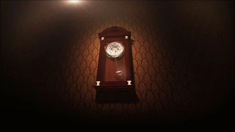 Wall Clock Track in Video stock 71213430