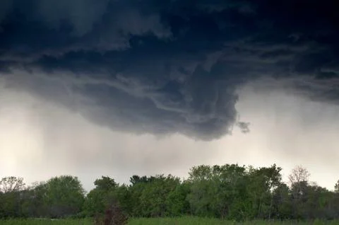 Wall cloud hdr Stock Photos