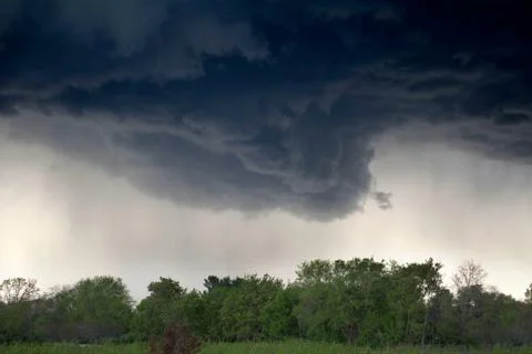 Wall cloud hdr Stock Photos