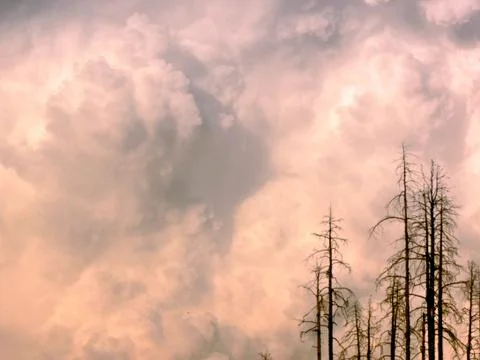 Wall of Clouds Stock Photos
