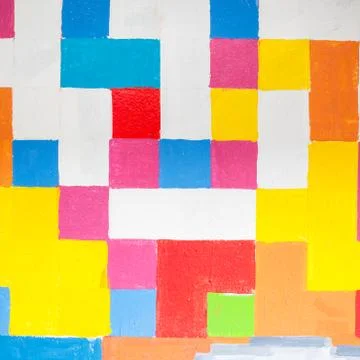 Wall color Foto stock