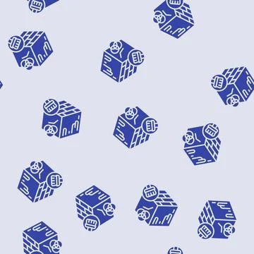 Wall color selection interior designer glyph seamless pattern 스톡 일러스트