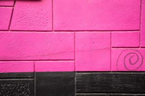 Wall of colours 27 Foto stock