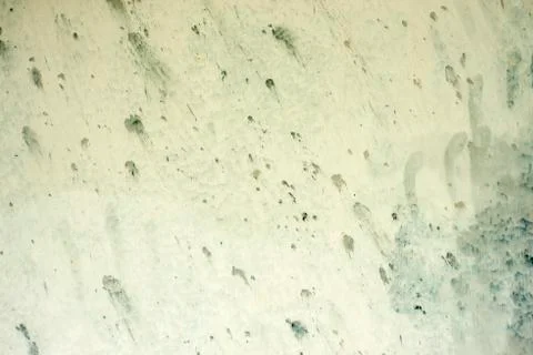Wall of concrete with spoiled coating Stock Photos