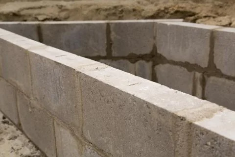 Wall construction  Stock Photos