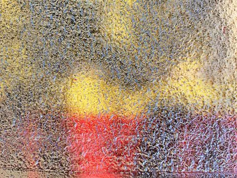 Wall covered with paint graffiti Stock Photos