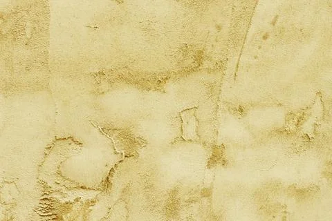 The wall is covered with rough putty. Stock Photos