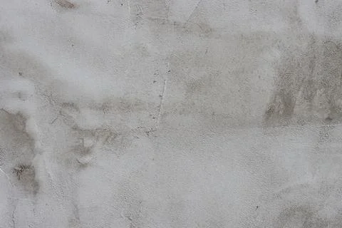 The wall is covered with rough putty. Stock Photos