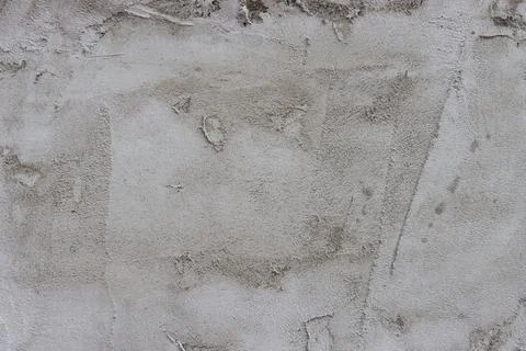 The wall is covered with rough putty. Stock Photos