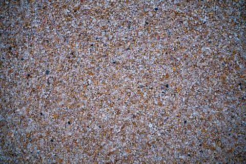 Wall covered with tiny colored rocks Fotos de archivo