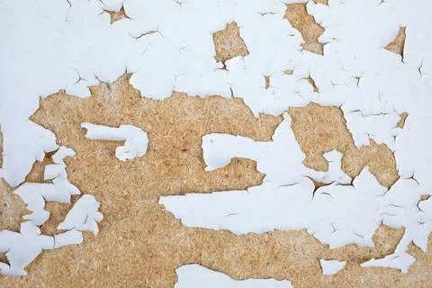 Wall with cracks on paint. Stock Photos