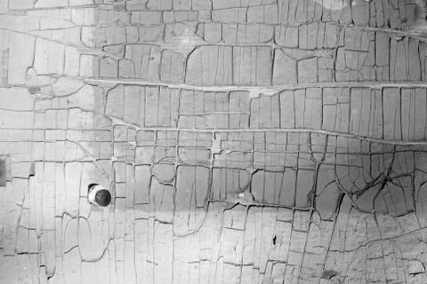 Wall with cracks Stock Photos