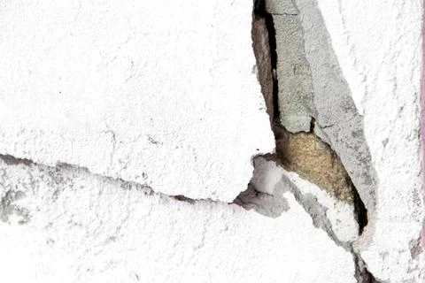 Wall cracks Stock Photos