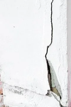 Wall cracks Stock Photos