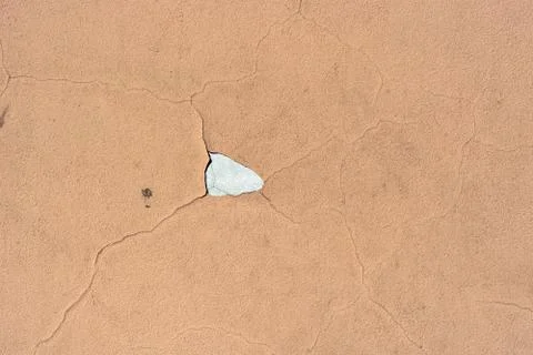 Wall with cracks. Stock Photos