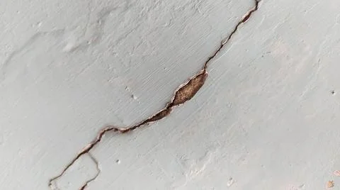 Wall with cracks, texture background Stock Photos