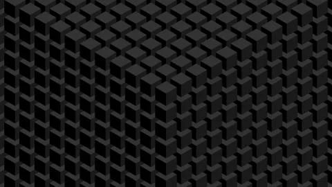 Wall of cubes. Stock Illustration