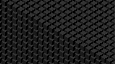 Wall of cubes. Stock Illustration