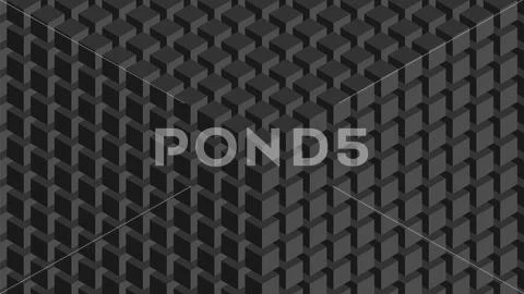 Wall of cubes. Stock Illustration