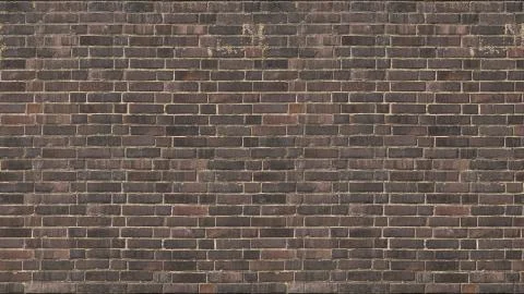 Wall Dark Red Old Stock Illustration