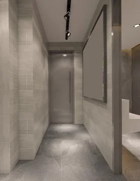 Wall Decor Delights Enhancing Your Bathroom with Creative Decoration Stock-Illustration