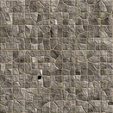 Wall with different block Stock Photos