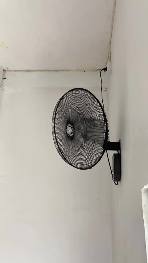 Wall electric fan Stock Footage 276676523
