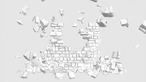 3D Building Collapse Stock Videos – Royalty-Free HD & 4K Videos