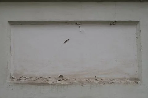 Wall with fake window Stock Photos