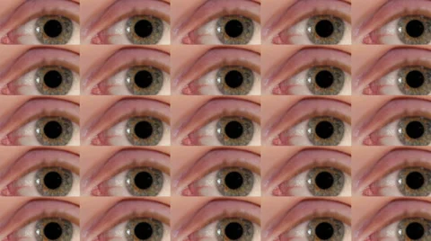 Wall of fast moving high speed eye Stock Footage 41777661