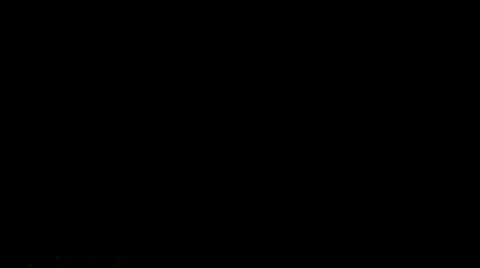 Wall of fire with Alpha Stock Footage 281443