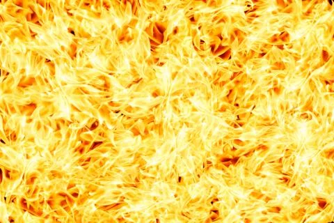 Wall of fire background Stock Photos