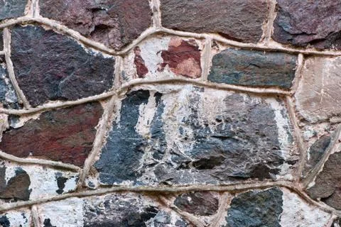 Wall fortifications. Stock Photos