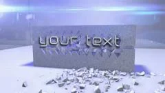Wall fracture project Stock After Effects
