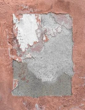 Wall frame, frame torn Stock Photos