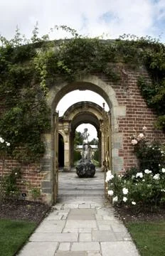 Wall garden Stock Photos