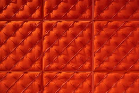 Wall with geometric pattern made from squares Stock-Fotos