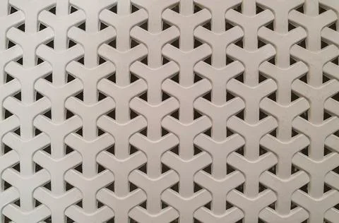 Wall with geometric shape patterns Stockfoto's