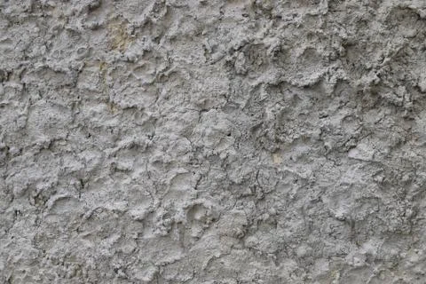 Wall of gray plaster background texture concrete Stock Photos
